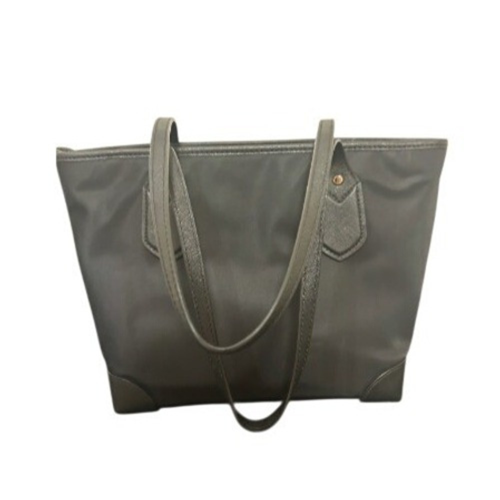 Michael Kors‎ Eva Black Nylon Small Top Zip Tote Handbag - Picture 3 of 5
